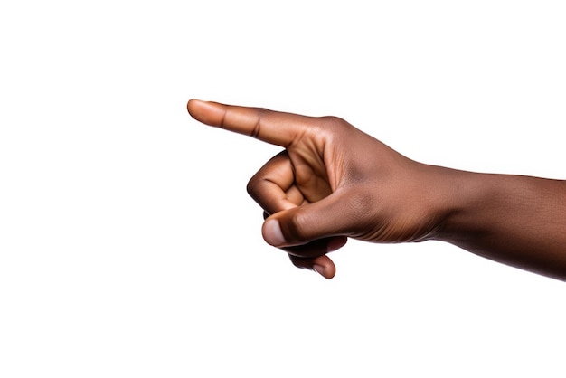 Foto menschliche hand, die ein konzept anzeigt und ausdrückt