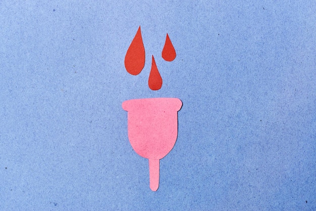 Menstruationstasse Damenhygienemethode für kritische Tage und Menstruation