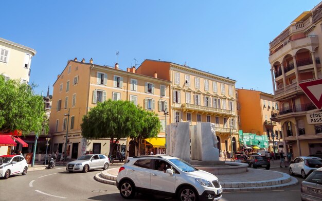 Menton Architektur der Stadt