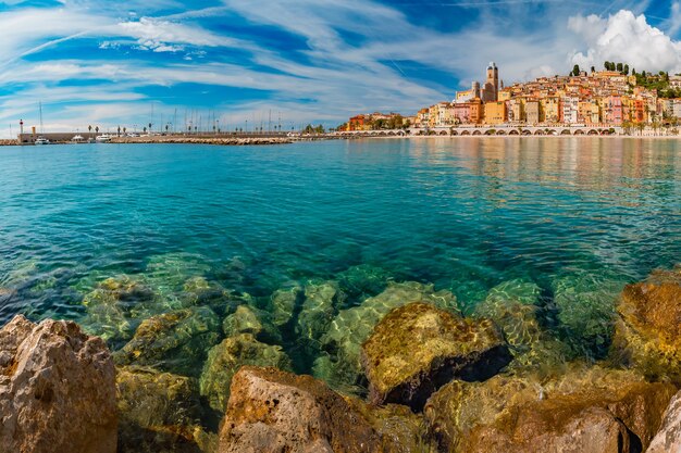 Foto menton, côte d'azur, frankreich