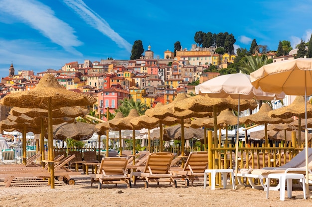 Foto menton, riviera francesa, frança