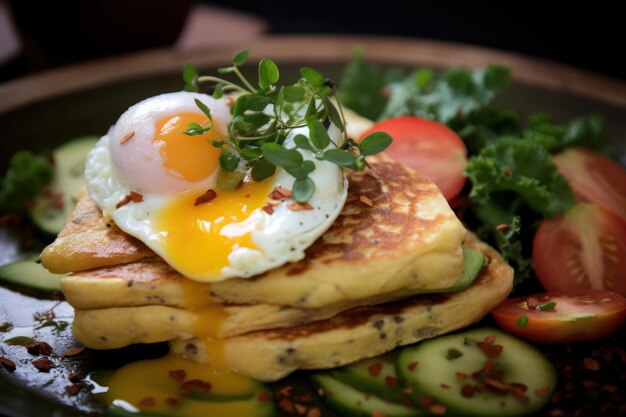 menú de desayuno saludable y delicioso