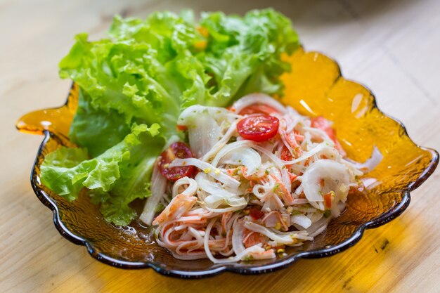 Menú de sushi. Comida japonesa.