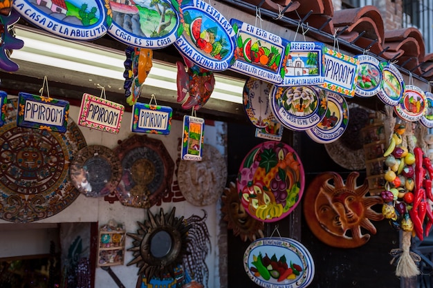 Mercado da Olvera Street em Los Angeles, Califórnia, EUA