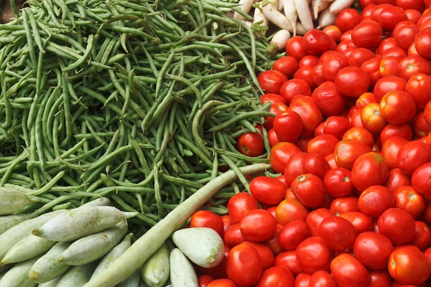mercado de vegetais Índia