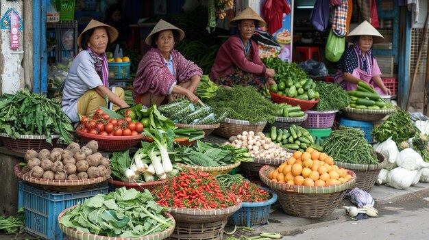 Foto mercado del domingo