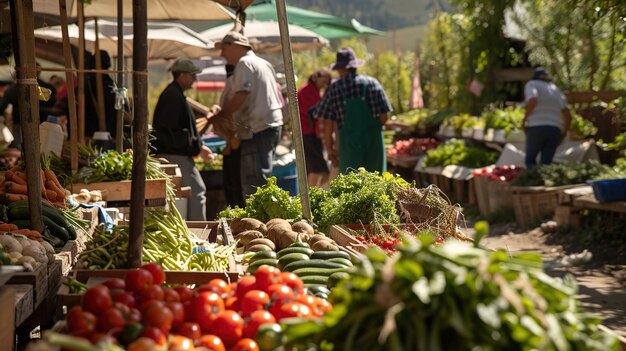 Foto mercado del domingo