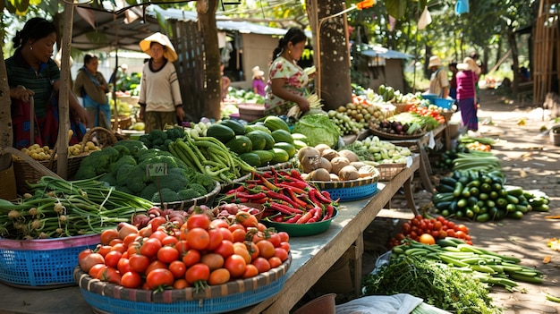 Foto mercado del domingo