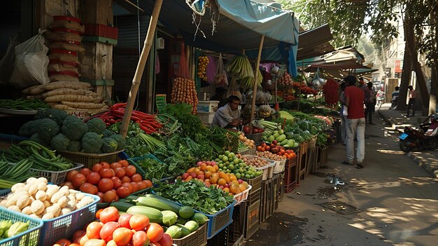 Foto mercado del domingo