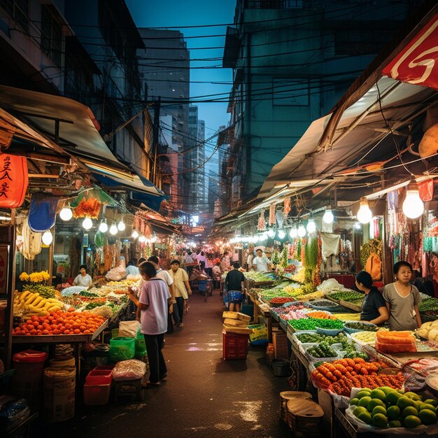 Mercado de flores