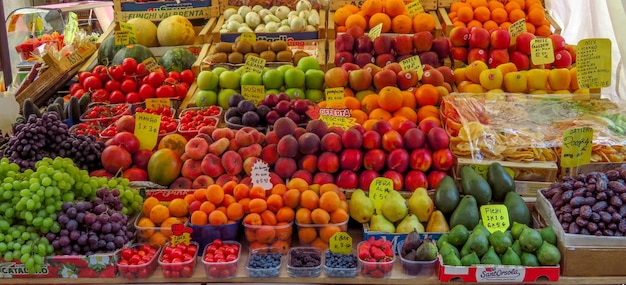 Mercado de frutas de Venecia