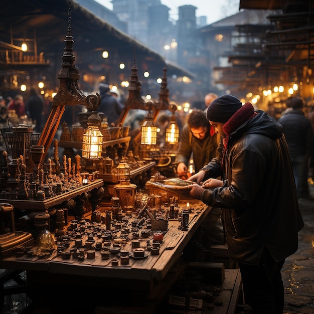 mercado nocturno