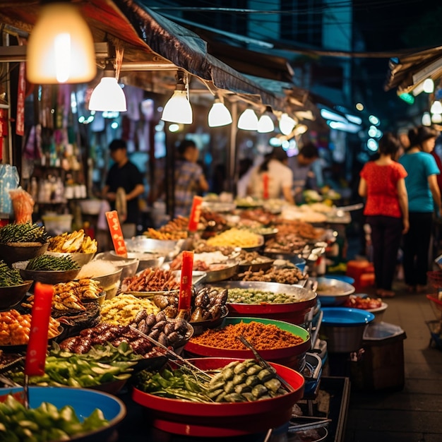 Mercado nocturno