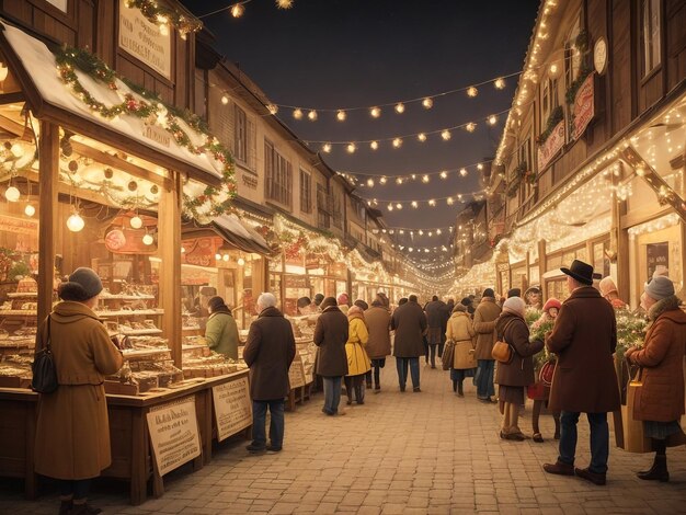 Mercado tradicional de Navidad de Aquisgrán