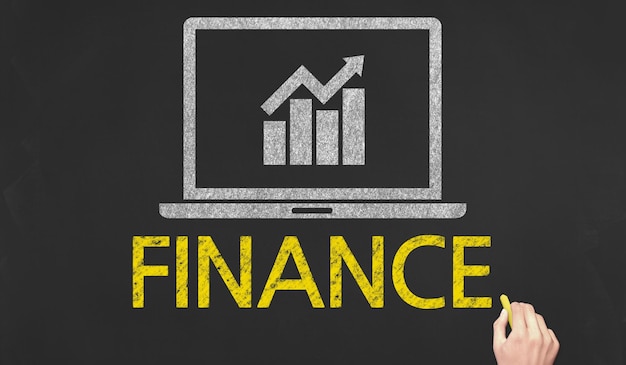 Mercado de valores de negocios Inversión financiera de datos digitales