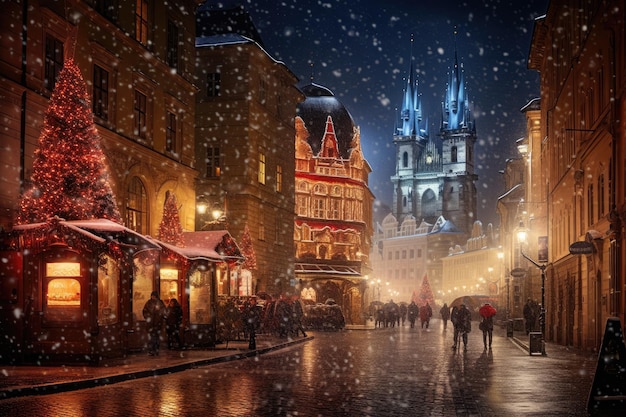 Mercados de Natal europeus