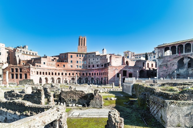 Los Mercados en el Foro de Trajano en Roma