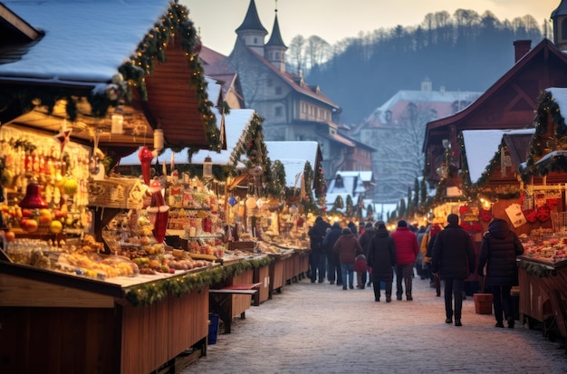 Los mercados de invierno de Tuzla son un elemento básico en las atracciones turísticas de invierno