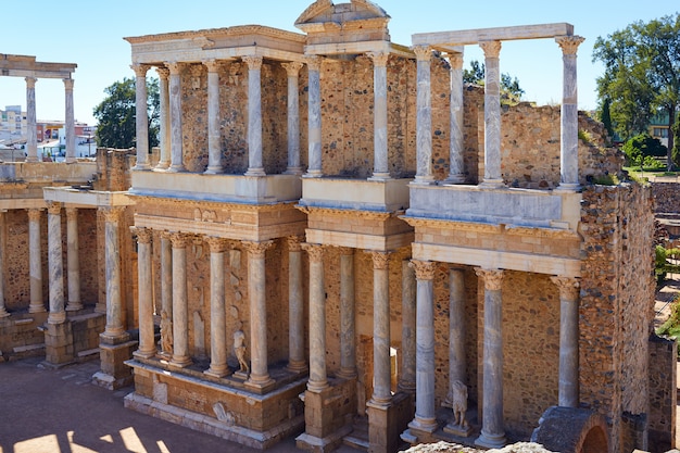 Mérida en el anfiteatro romano de Badajoz España