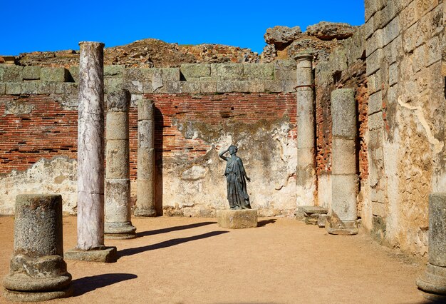 Mérida en el anfiteatro romano de Badajoz España