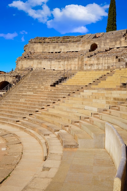 Merida in Badajoz römischem Amphitheater Spanien