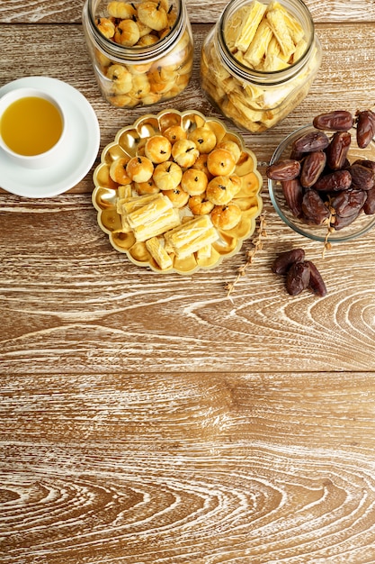 Foto merienda para romper el ayuno