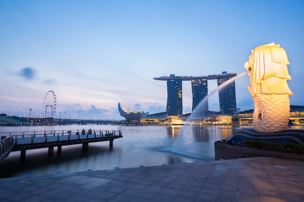 Merlion de Singapur