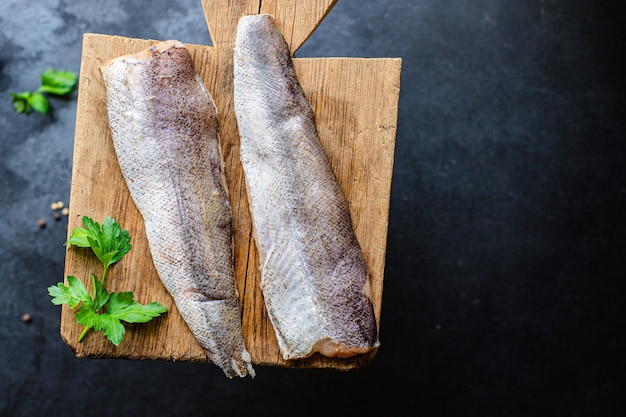 merluza pescado crudo filete marisco omega dieta pescetario