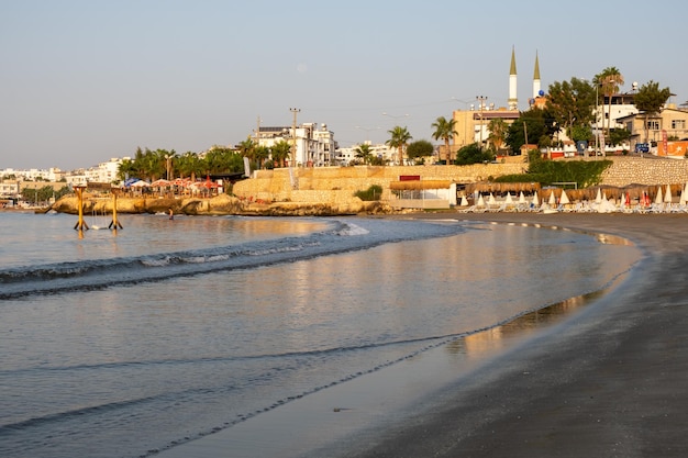 Mersin Turquía 24 de agosto de 2021 Kizkalesi o Castillo Maiden cerca de Mersin