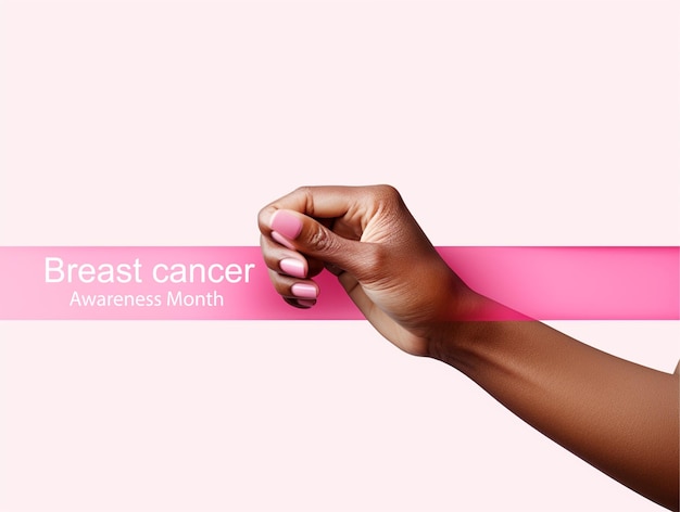 el mes de la cinta rosa del cáncer de mama el día internacional del cáncer de seno en todo el mundo