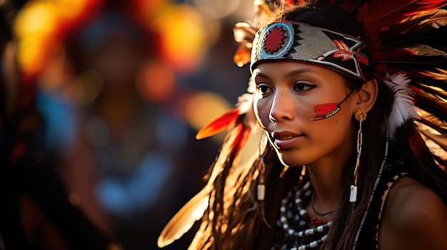 Foto mês da herança hispânica com origens vibrantes celebrando a cultura latina