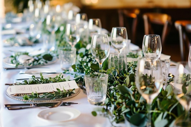 Mesa de bodas para el novio y la novia