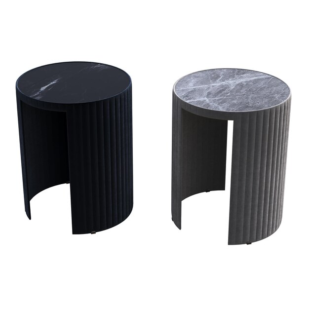 mesa de centro aislada sobre fondo blanco ilustración 3D cg render
