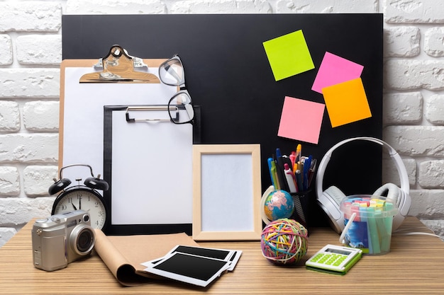 Foto mesa de escritório