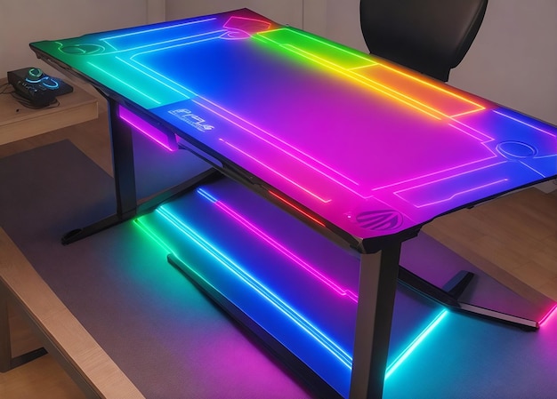 Mesa de jogos RGB