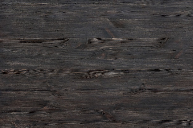 Mesa de madeira de fundo de mesa de madeira pintada marrom escura