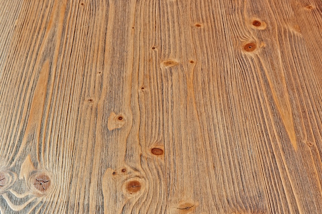 Mesa de madeira estampada e texturizada vista de cima