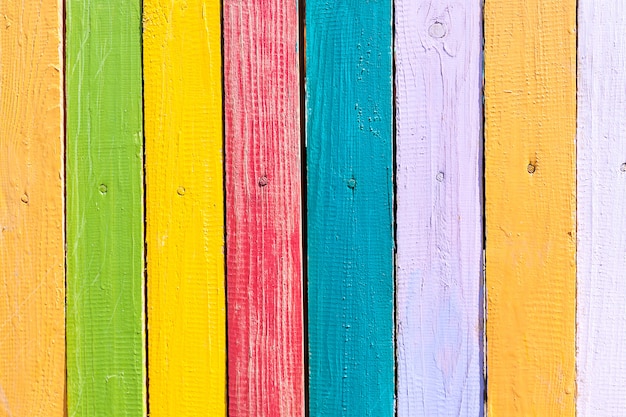 Foto mesa de textura colorida de madeira