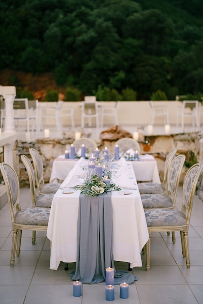 Foto mesa decorada para una boda