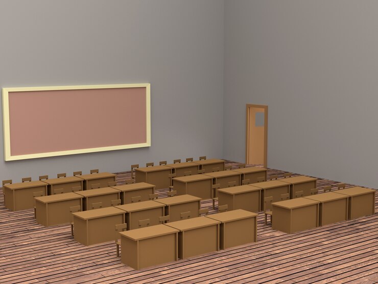 Foto mesa e cadeira no quarto