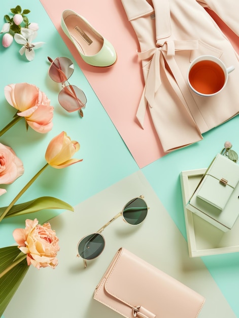 una mesa con flores rosas y una tetera en ella