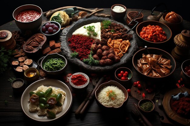 La mesa de Iftar es una fiesta de gratitud.