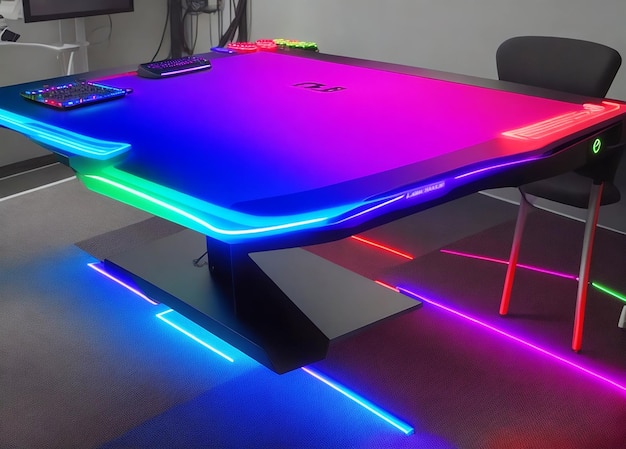 Mesa de juegos RGB