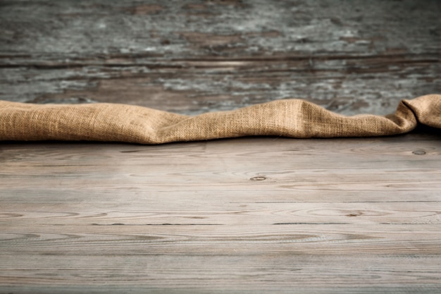 Mesa de madera con fondo