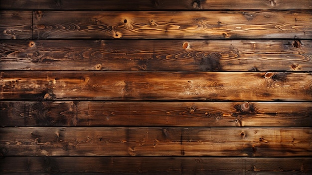 Foto mesa de madera en una habitación oscura