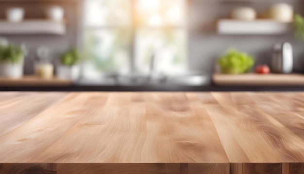 Foto una mesa de madera con un tazón de verduras en ella