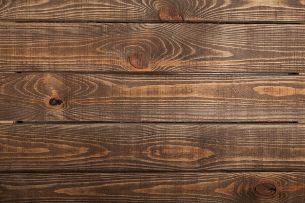 Mesa de madera vacía, tablones de madera, fondo