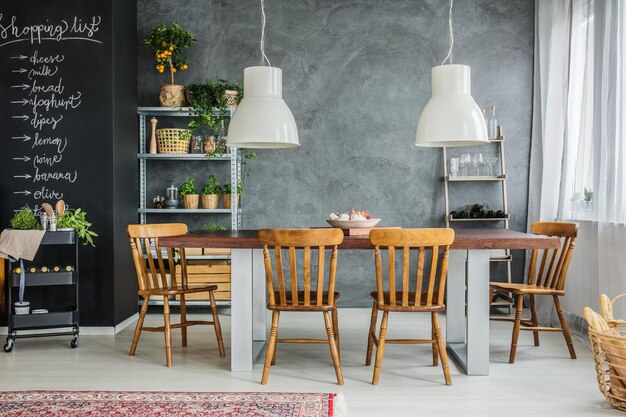 mesa para familia grande