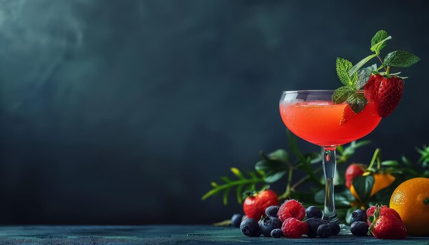 Una mesa con un vaso de jugo de naranja y un vaso De vino