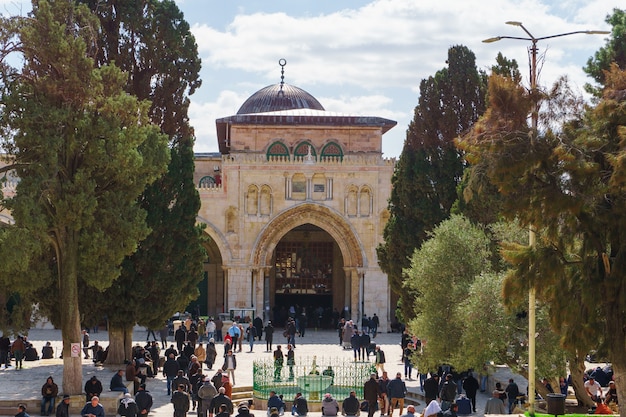 Mesquita de Al-Aqsa, cidade velha de Jerusalém, Palestina